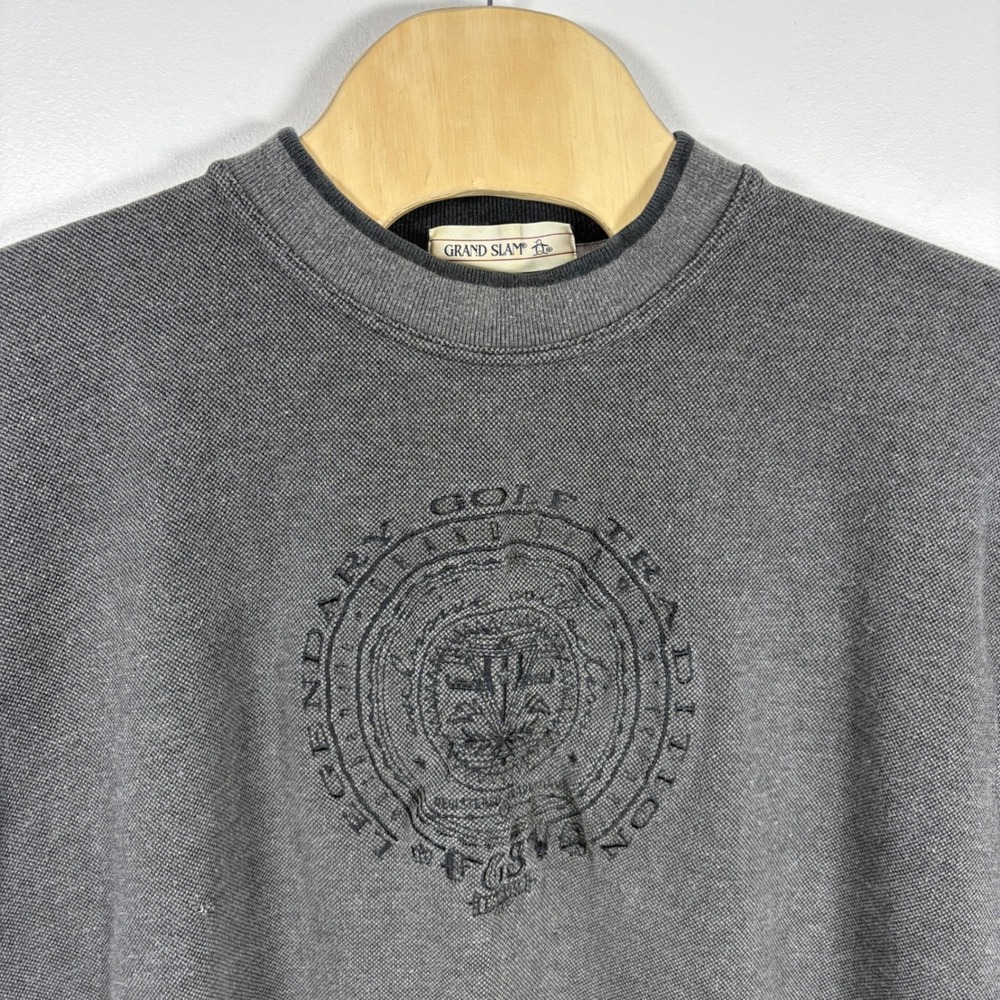 Vintage Grand Slam Munsingwear Legendary Golf Tradition‎ Sweatshirt Gray L